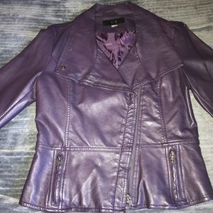 Purple jacket